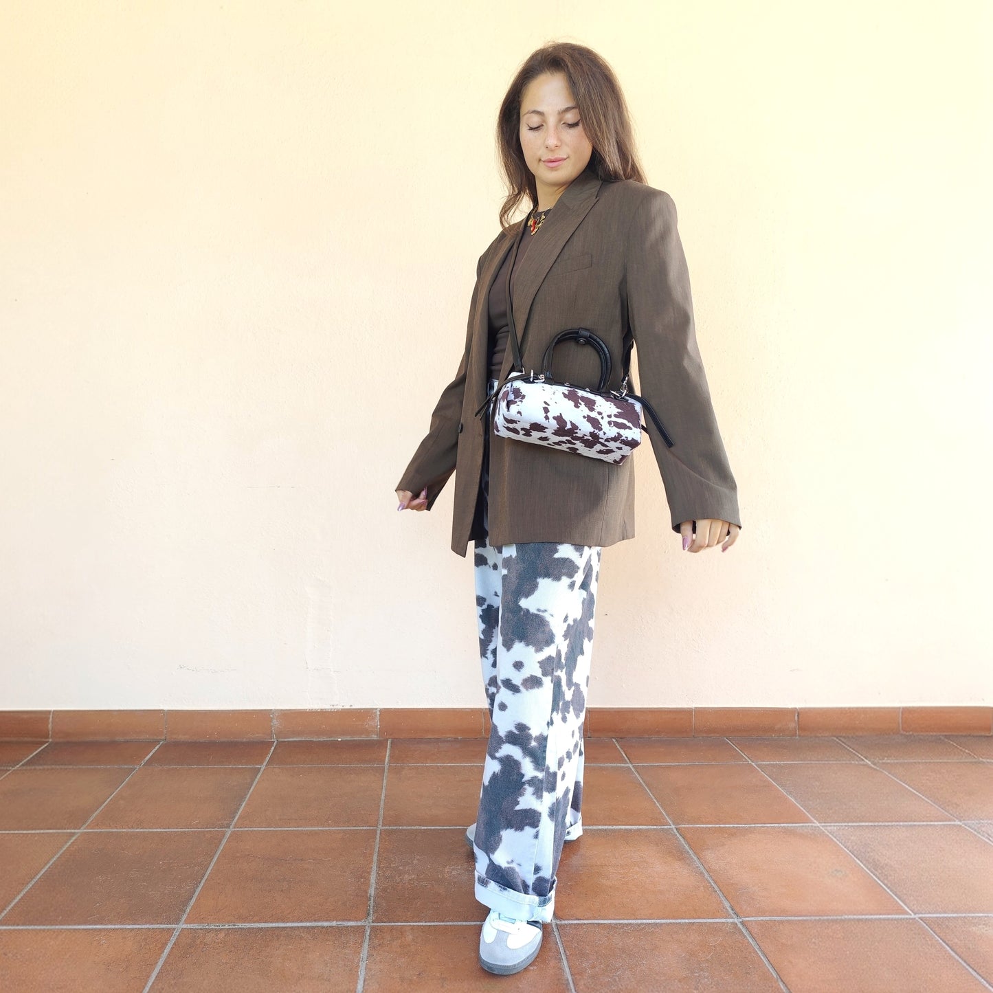 Borsa con manico Carolina