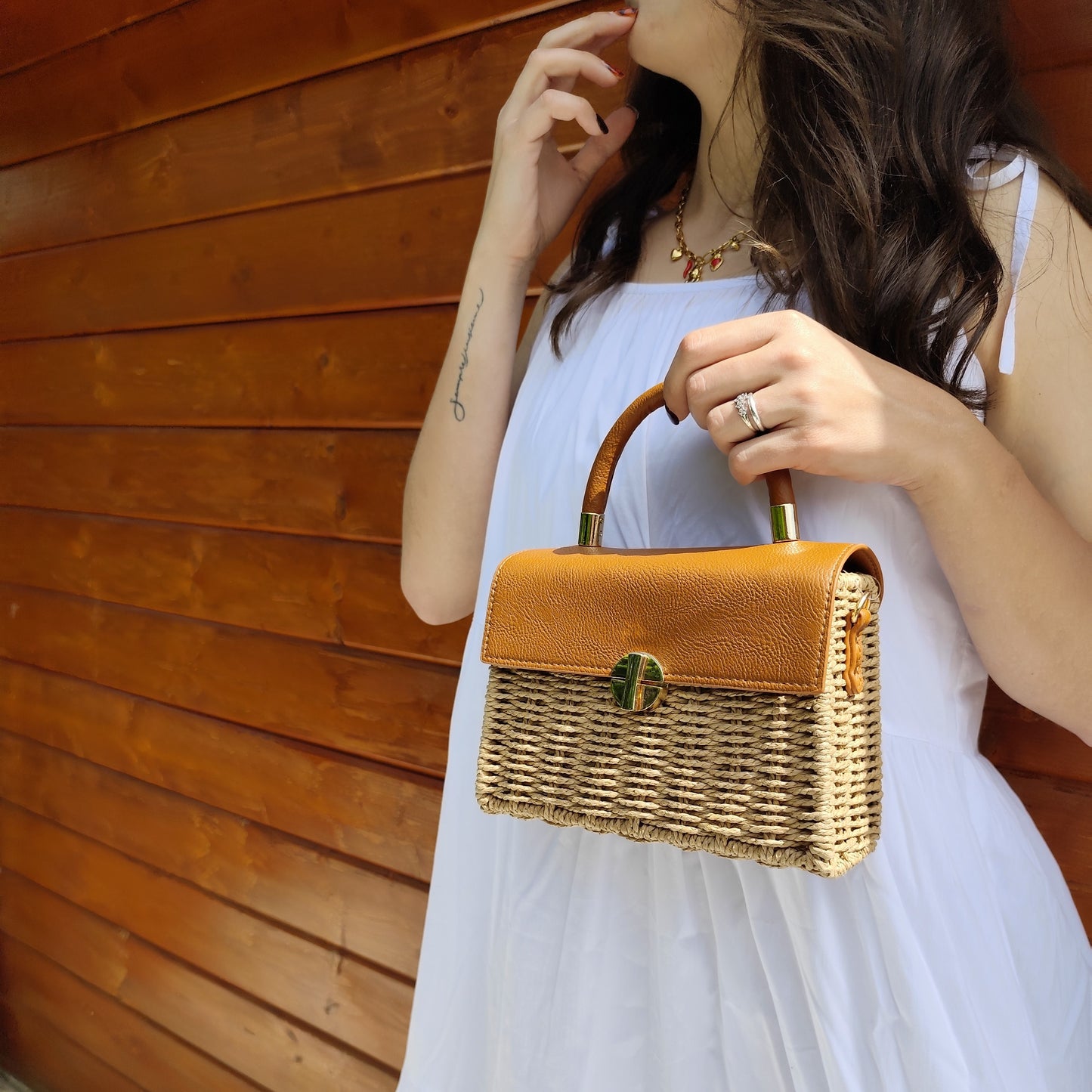 borsa a bauletto