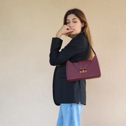 Borsa a spalla Letter