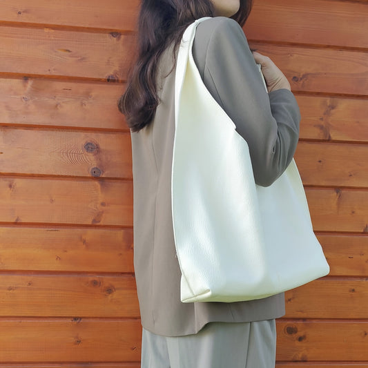 Borsa a spalla Soft con pochette