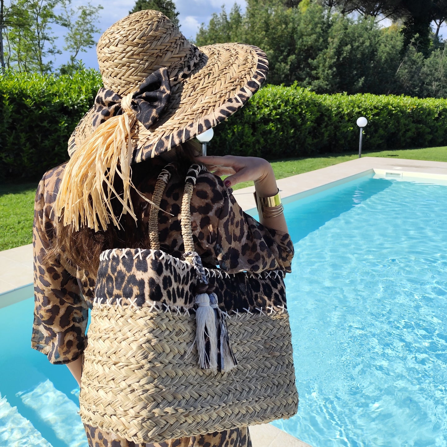 Borsa mare Leopard