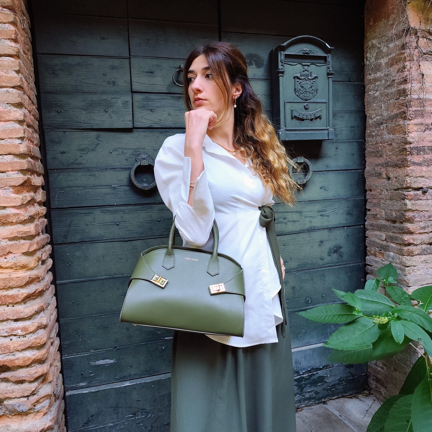 Borsa con manico Kate