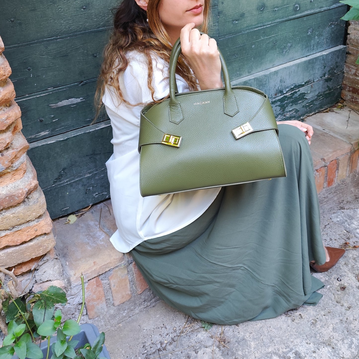 Borsa con manico Kate