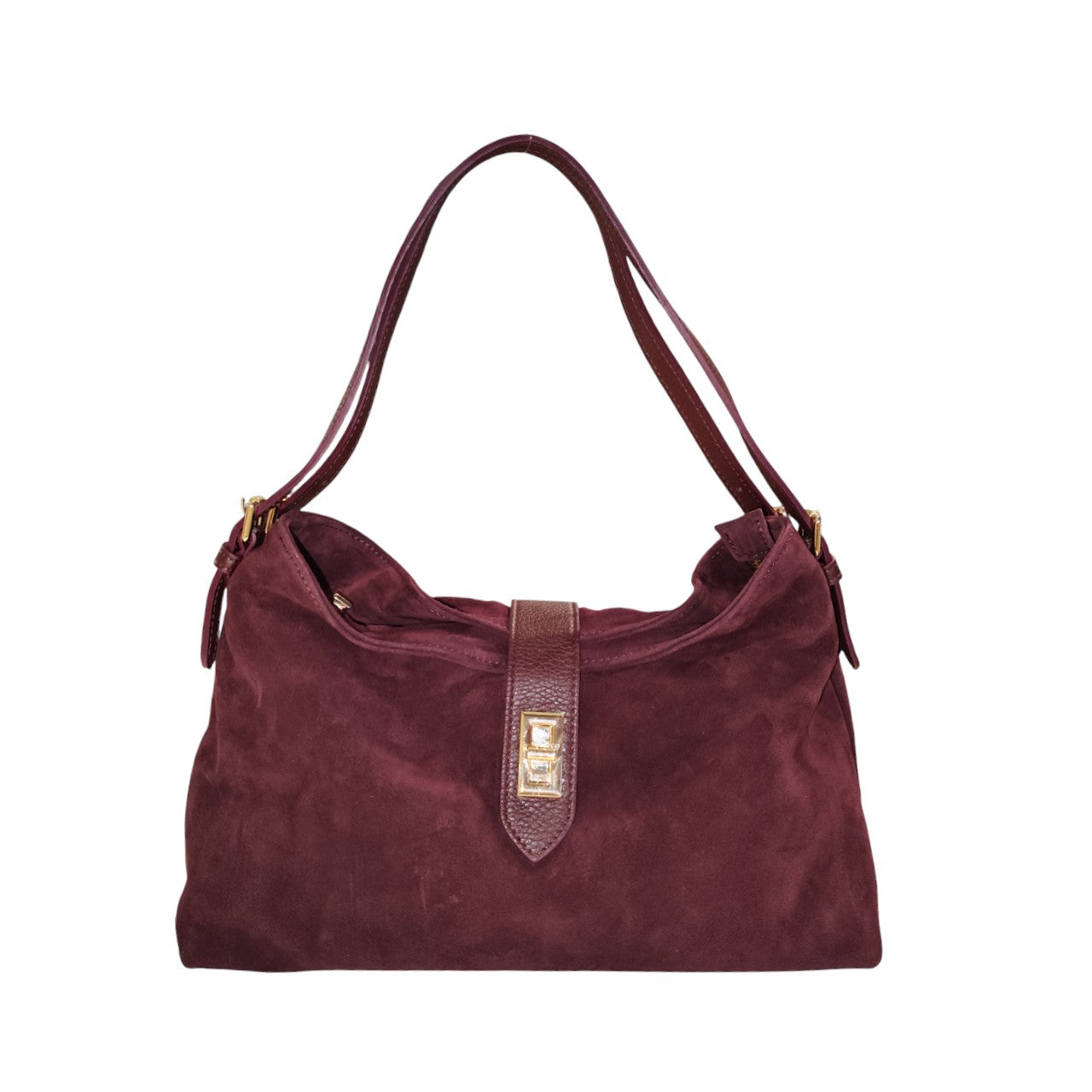Borsa a spalla Suede Florence