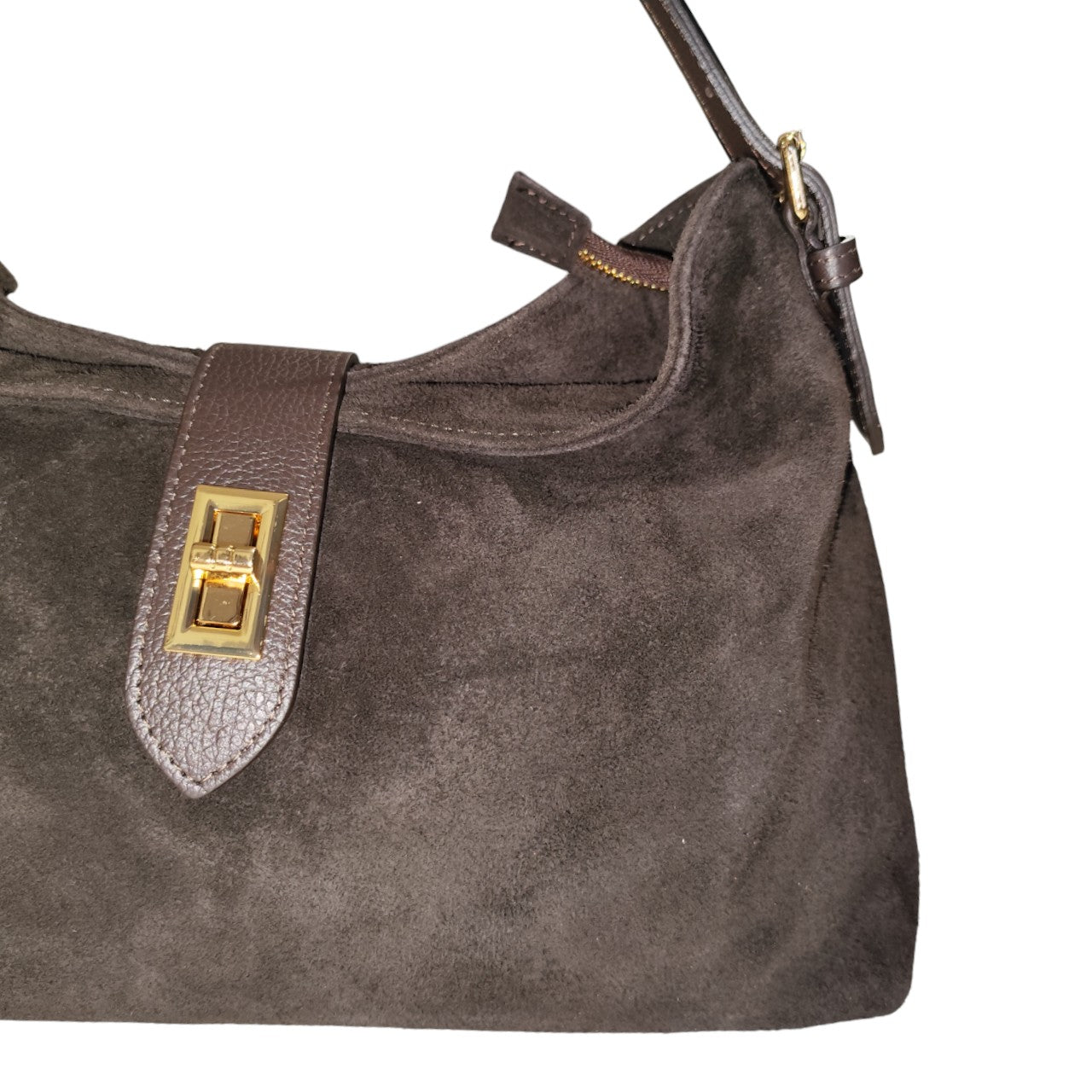 Borsa a spalla Suede Florence