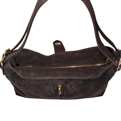 Borsa a spalla Suede Florence